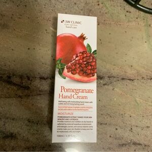 3W Clinic Pomegranate Hand Cream - Red/Green Packaging